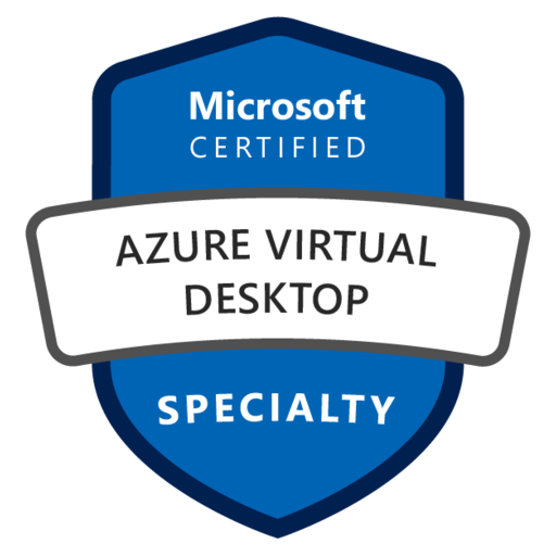 Certificação Microsoft Azure Virtual Desktop Specialty (AZ-140)